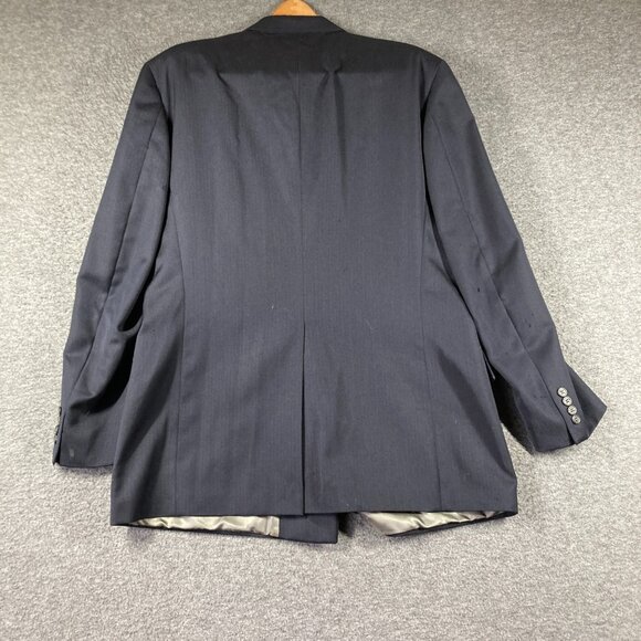 Vintage Polo University Club Ralph Lauren Double Breasted Blazer Mens 40R Blue * - Picture 13 of 16